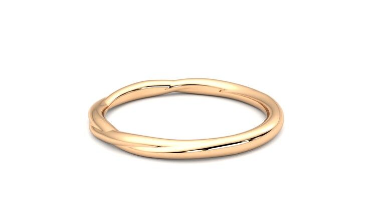 Taylor & Hart Brisa Wedding Ring 360 degree image 19