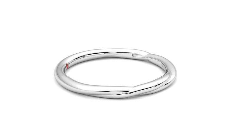 Taylor & Hart Brisa Wedding Ring 360 degree image 9