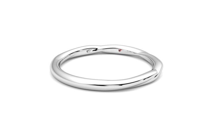 Taylor & Hart Brisa Wedding Ring 360 degree image 12