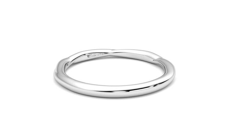 Taylor & Hart Brisa Wedding Ring 360 degree image 15