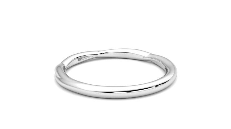 Taylor & Hart Brisa Wedding Ring 360 degree image 16