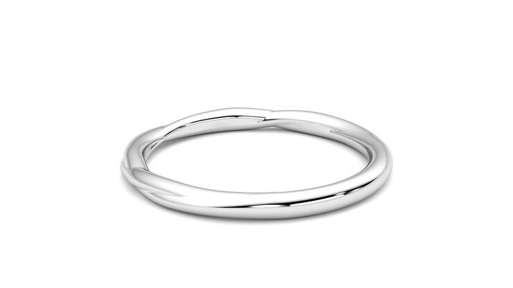 Taylor & Hart Brisa Wedding Ring 360 degree image 18