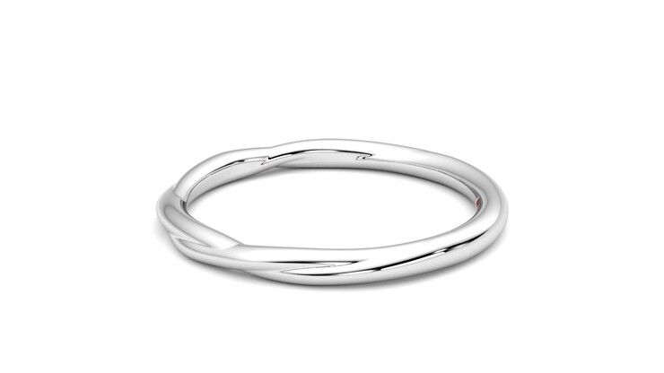 Taylor & Hart Brisa Wedding Ring 360 degree image 20