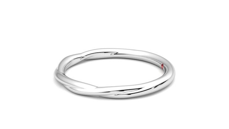 Taylor & Hart Brisa Wedding Ring 360 degree image 21