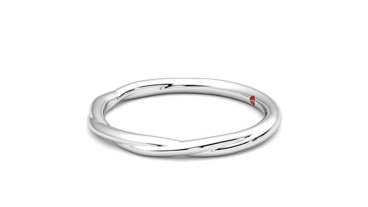 Taylor & Hart Brisa Wedding Ring 360 degree image 22