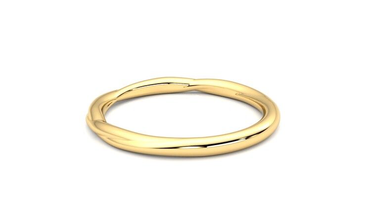 Taylor & Hart Brisa Wedding Ring 360 degree image 18