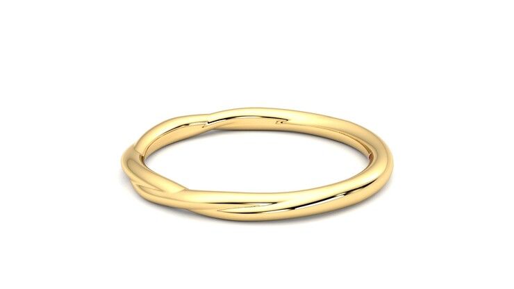 Taylor & Hart Brisa Wedding Ring 360 degree image 20