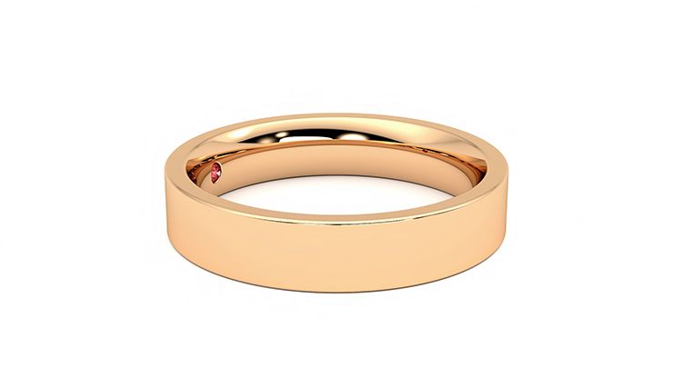 Taylor & Hart Buckeye Wedding Ring 360 degree image 8