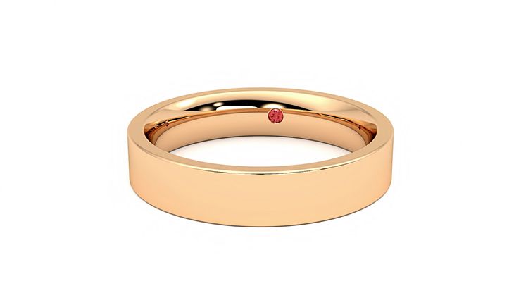 Taylor & Hart Buckeye Wedding Ring 360 degree image 27