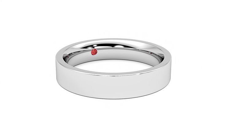 Taylor & Hart Buckeye Wedding Ring 360 degree image 5