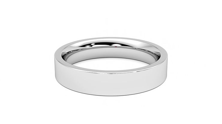 Taylor & Hart Buckeye Wedding Ring 360 degree image 14