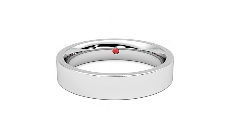 Taylor & Hart Buckeye Wedding Ring 360 degree image 29