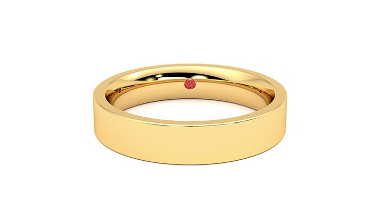Taylor & Hart Buckeye Wedding Ring 360 degree image 0