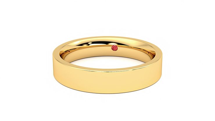 Taylor & Hart Buckeye Wedding Ring 360 degree image 27
