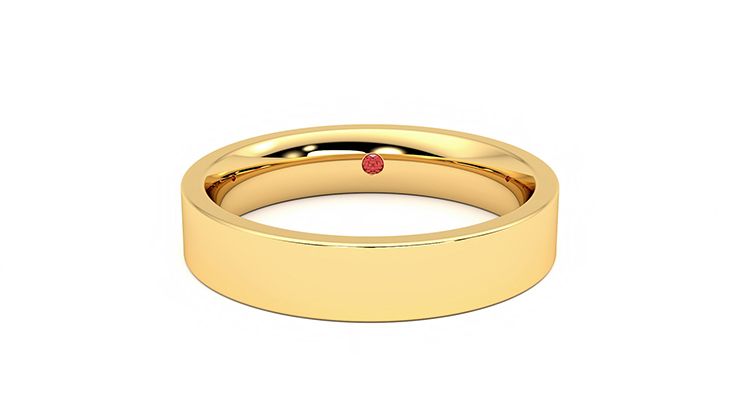 Taylor & Hart Buckeye Wedding Ring 360 degree image 29