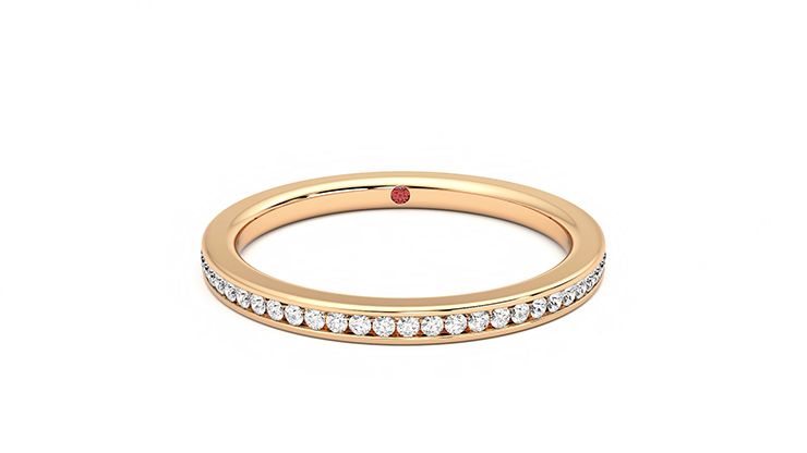 Taylor & Hart Buttercup Wedding Ring 360 degree image 1