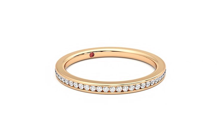 Taylor & Hart Buttercup Wedding Ring 360 degree image 5
