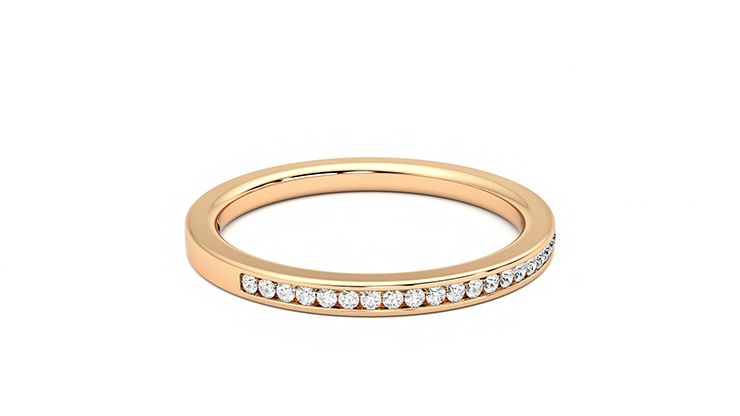 Taylor & Hart Buttercup Wedding Ring 360 degree image 10