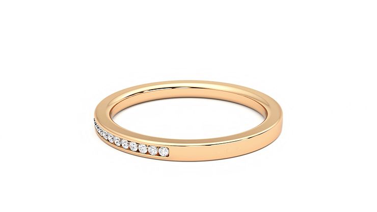 Taylor & Hart Buttercup Wedding Ring 360 degree image 17