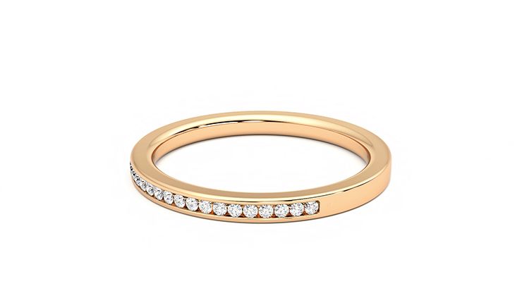 Taylor & Hart Buttercup Wedding Ring 360 degree image 19