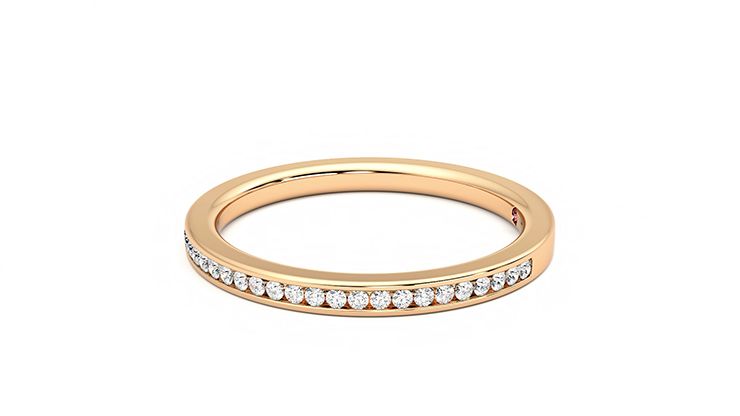 Taylor & Hart Buttercup Wedding Ring 360 degree image 21