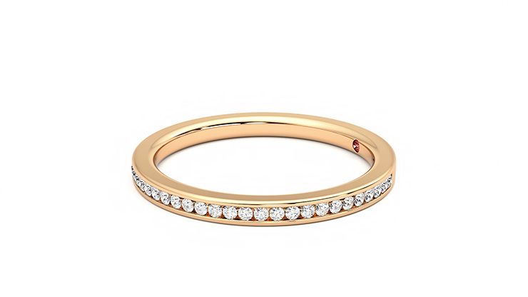 Taylor & Hart Buttercup Wedding Ring 360 degree image 22