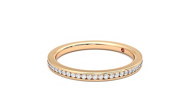 Taylor & Hart Buttercup Wedding Ring 360 degree image 23