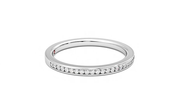 Taylor & Hart Buttercup Wedding Ring 360 degree image 9