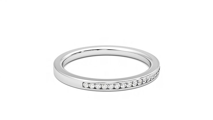 Taylor & Hart Buttercup Wedding Ring 360 degree image 11