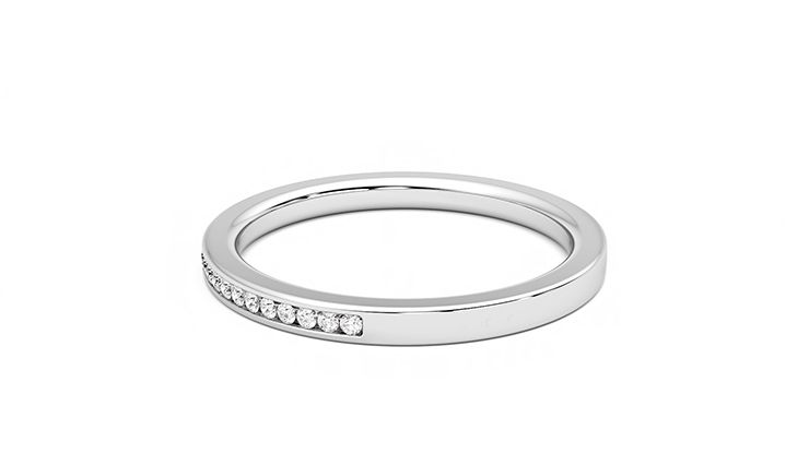 Taylor & Hart Buttercup Wedding Ring 360 degree image 17