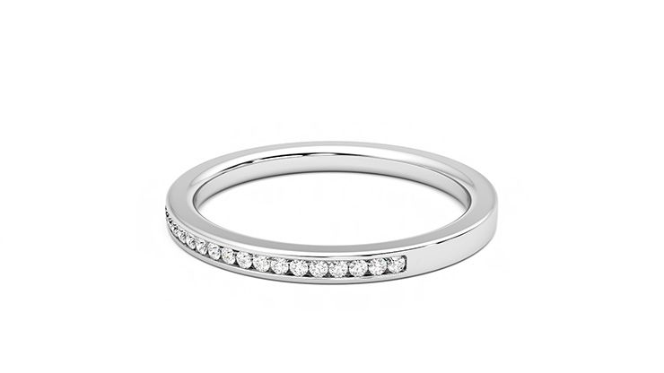 Taylor & Hart Buttercup Wedding Ring 360 degree image 19