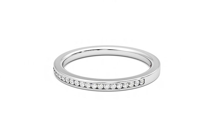 Taylor & Hart Buttercup Wedding Ring 360 degree image 20