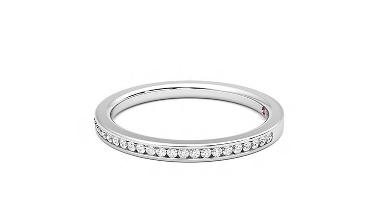 Taylor & Hart Buttercup Wedding Ring 360 degree image 21