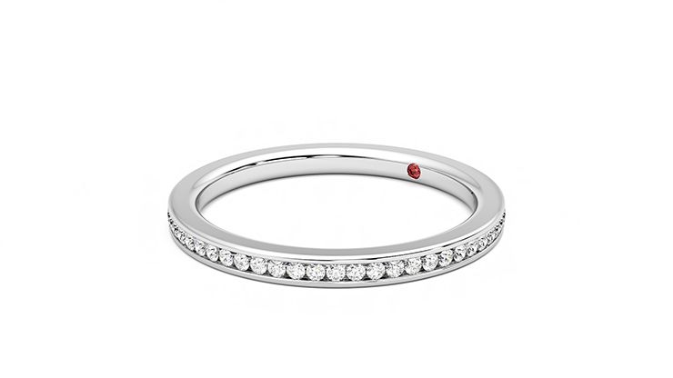 Taylor & Hart Buttercup Wedding Ring 360 degree image 24