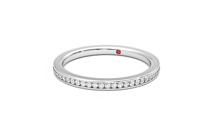 Taylor & Hart Buttercup Wedding Ring 360 degree image 26