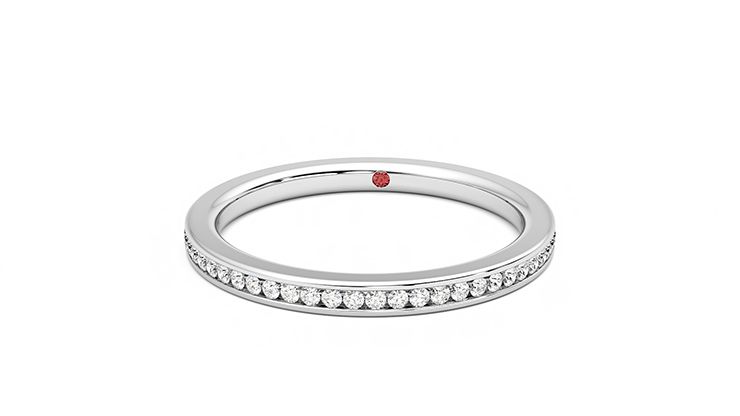 Taylor & Hart Buttercup Wedding Ring 360 degree image 28