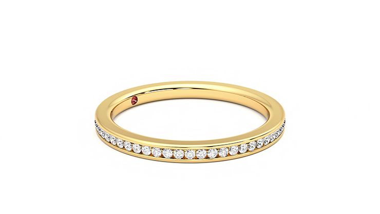 Taylor & Hart Buttercup Wedding Ring 360 degree image 7