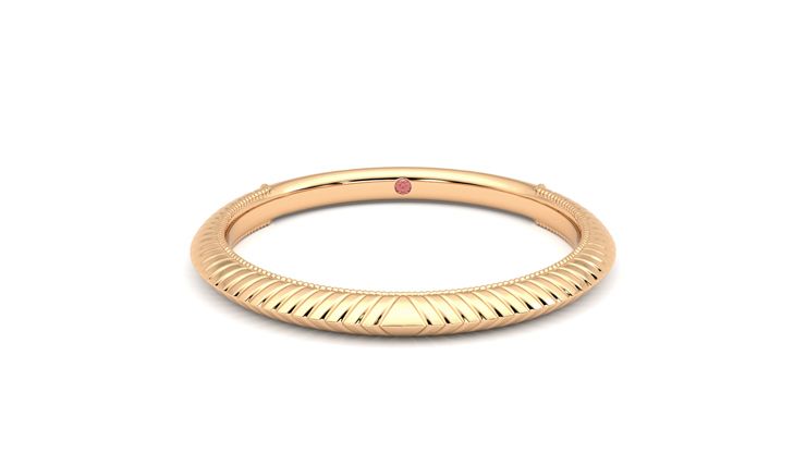 Taylor & Hart Calico Wedding Ring 360 degree image 0