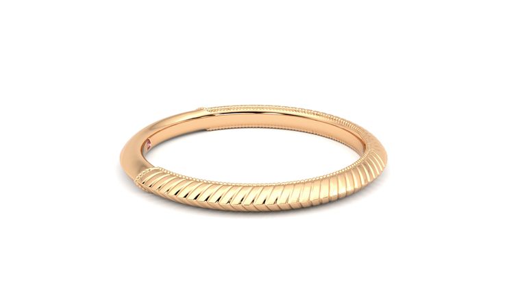 Taylor & Hart Calico Wedding Ring 360 degree image 9