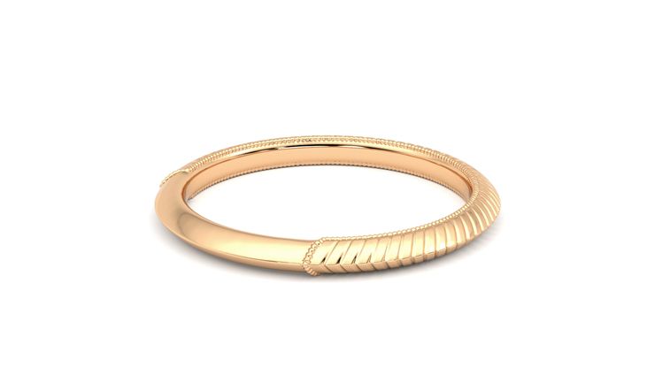 Taylor & Hart Calico Wedding Ring 360 degree image 12
