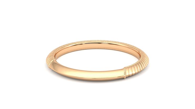 Taylor & Hart Calico Wedding Ring 360 degree image 14