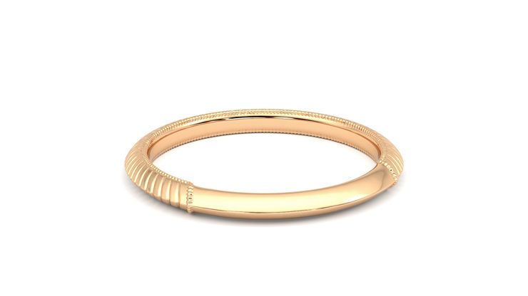 Taylor & Hart Calico Wedding Ring 360 degree image 16