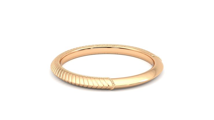 Taylor & Hart Calico Wedding Ring 360 degree image 18