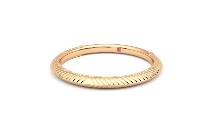 Taylor & Hart Calico Wedding Ring 360 degree image 26