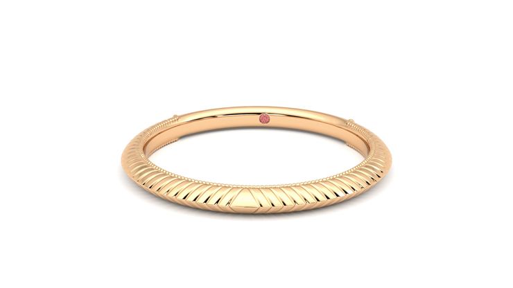 Taylor & Hart Calico Wedding Ring 360 degree image 28