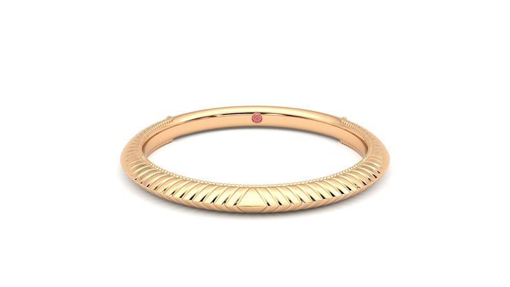 Taylor & Hart Calico Wedding Ring 360 degree image 29