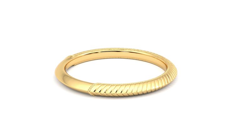 Taylor & Hart Calico Wedding Ring 360 degree image 11