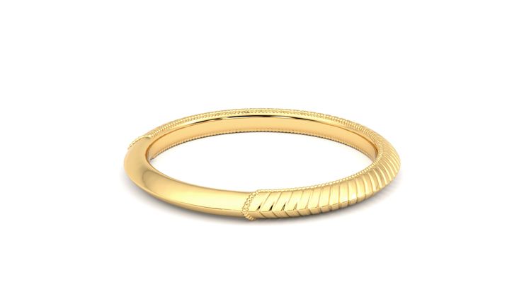 Taylor & Hart Calico Wedding Ring 360 degree image 12