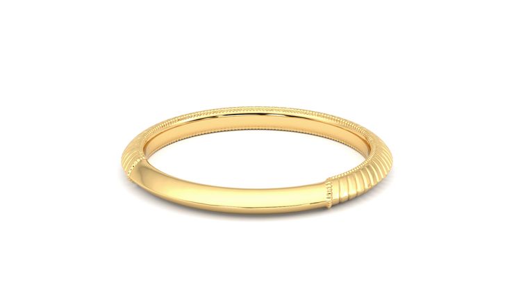 Taylor & Hart Calico Wedding Ring 360 degree image 14