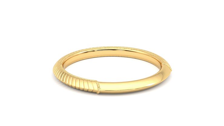Taylor & Hart Calico Wedding Ring 360 degree image 17